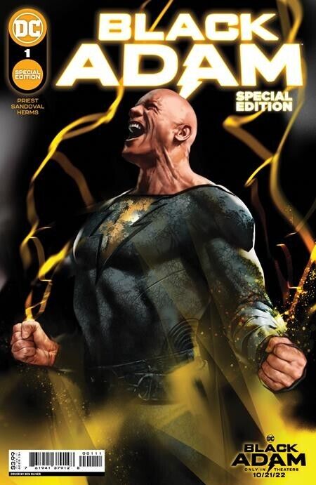 DC: BLACK ADAM #1 - Special Edition - Dwayne The Rock Johnson - Movie Prelude