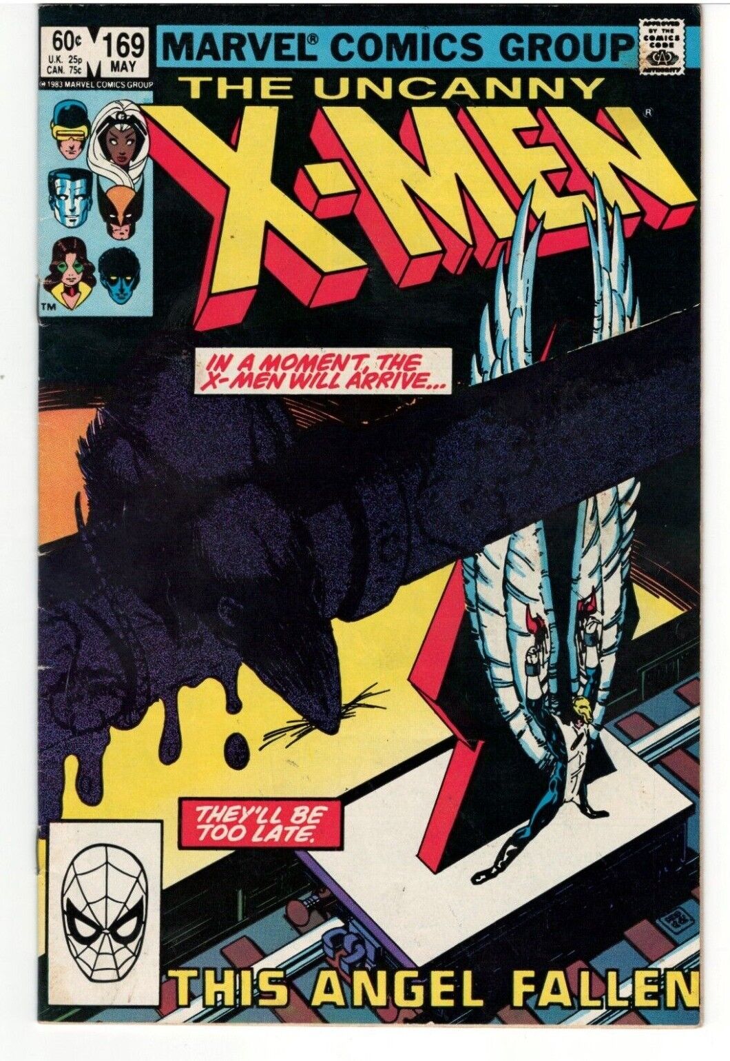 The Uncanny X-Men #169 : 1963 Series : 1st App of Callisto & the Moorlocks 