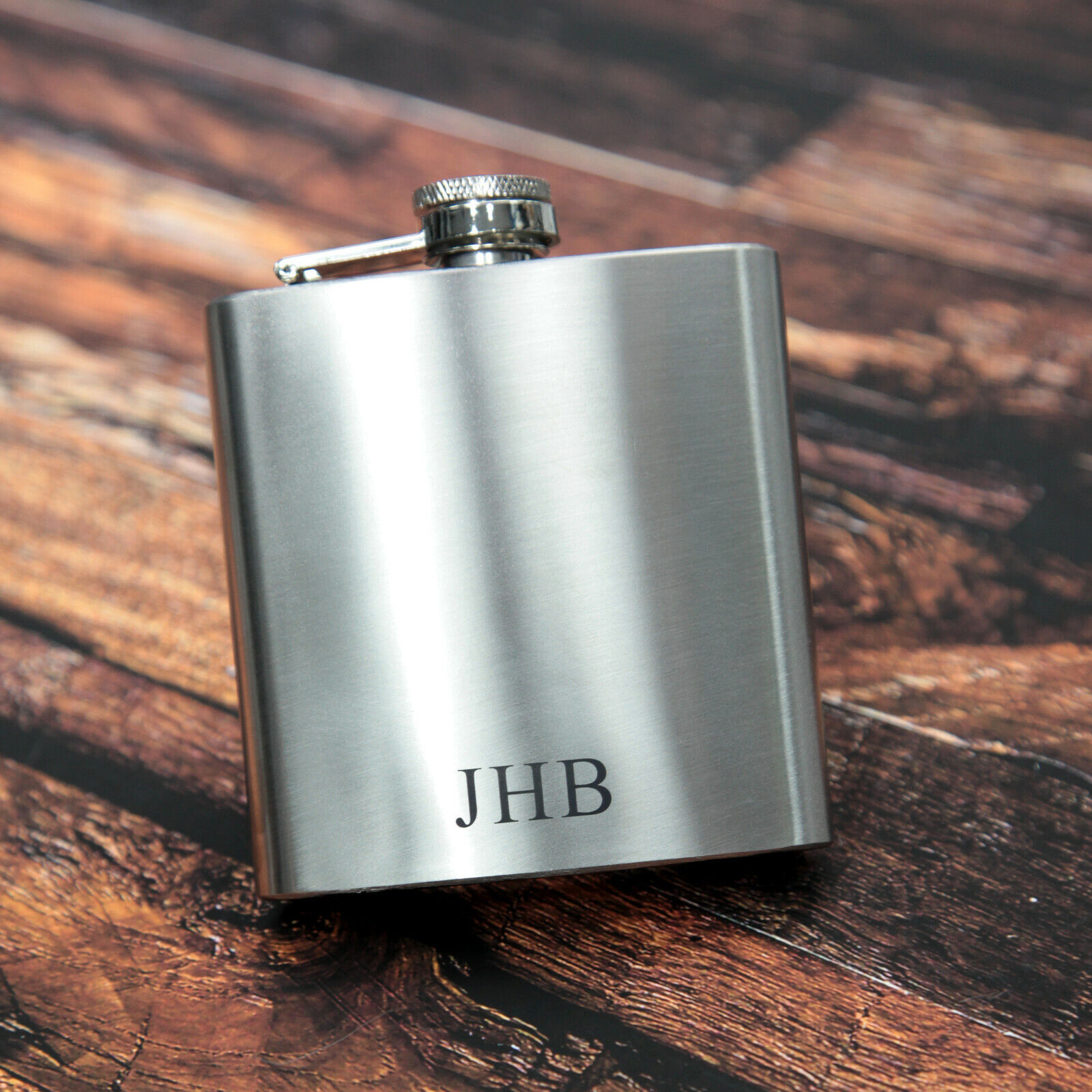 Personalised Hip Flask, Gift  for Men, Initials, Birthday Xmas.