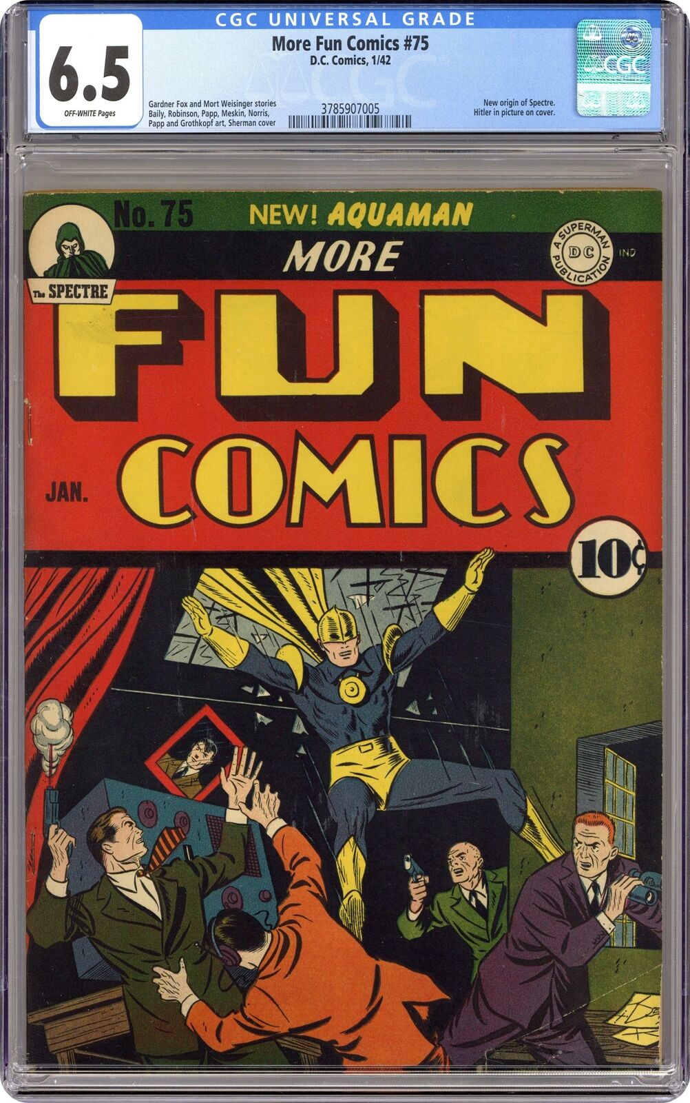 More Fun Comics #75 CGC 6.5 1942 3785907005