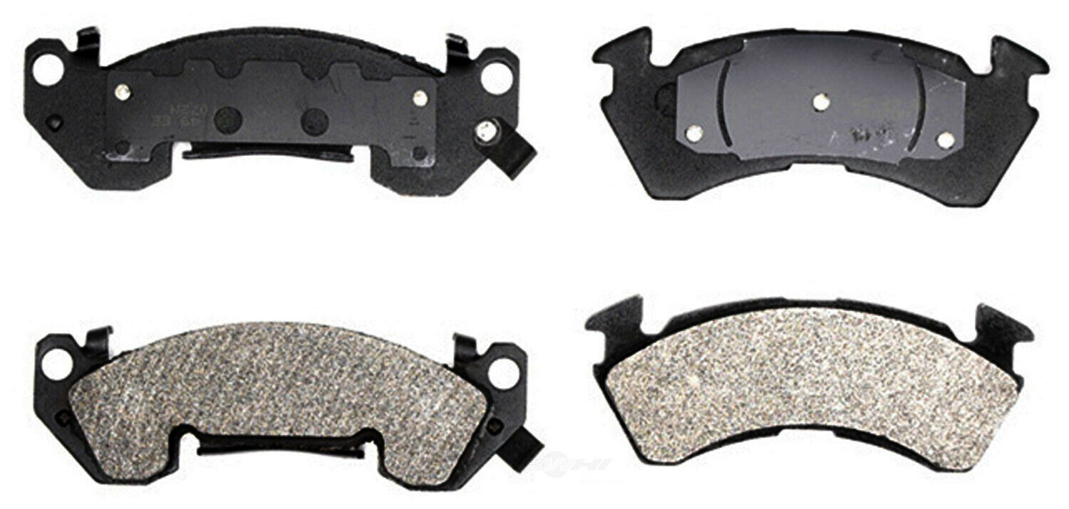 Disc Brake Pad Set-Semi Metallic Disc Brake Pad Front,Rear ACDelco Pro Brakes