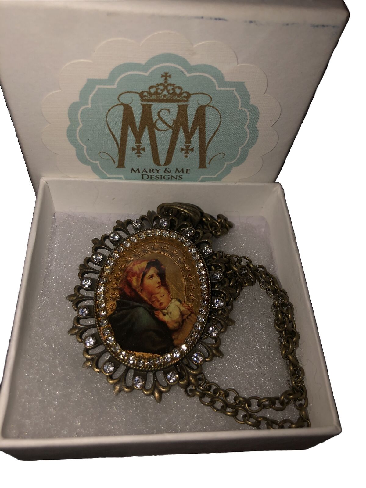 Madonna and Child Necklace 