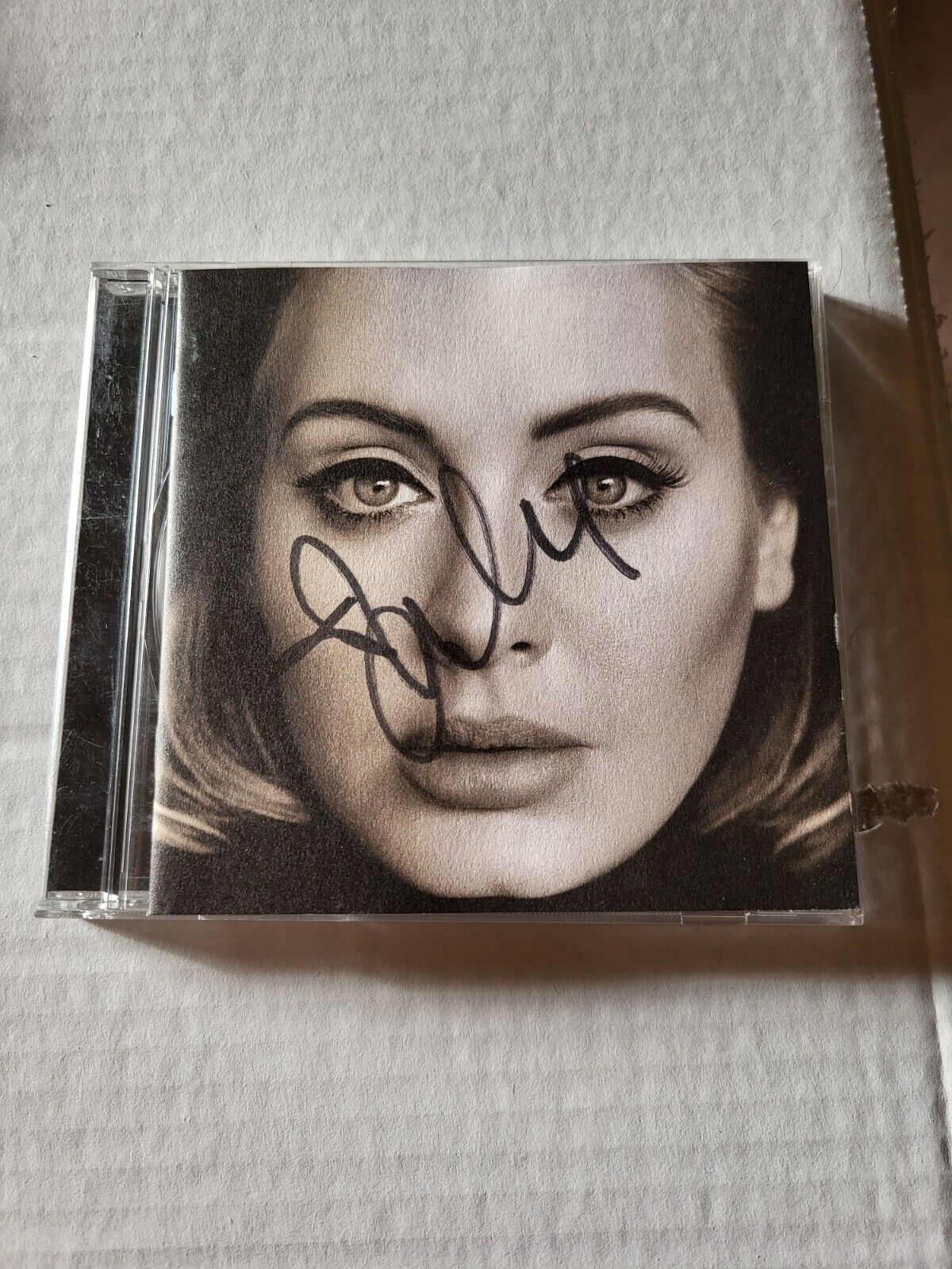 Adele Signed Autographed CD 