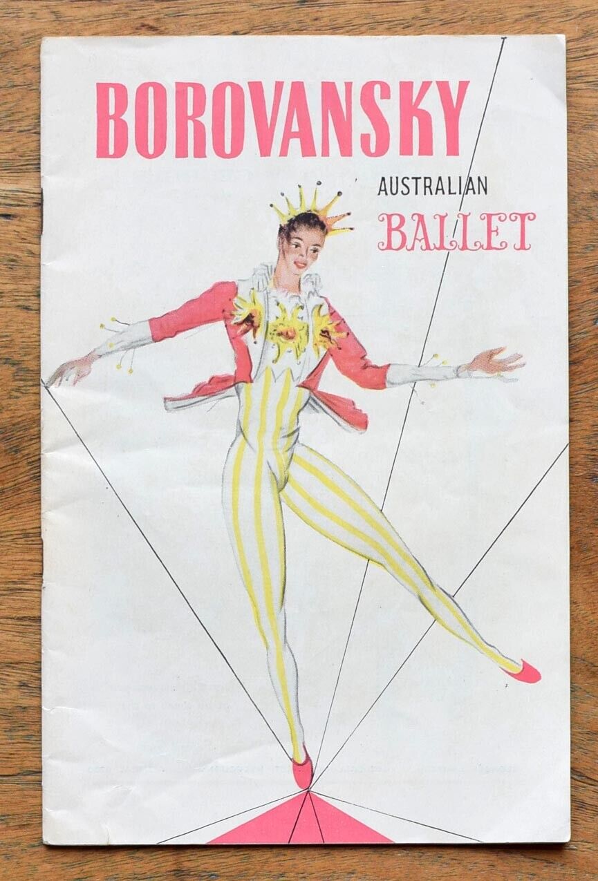 OLD PROGRAMME Her Majesty's Theatre Melbourne 1954-55 Borovansky Ballet