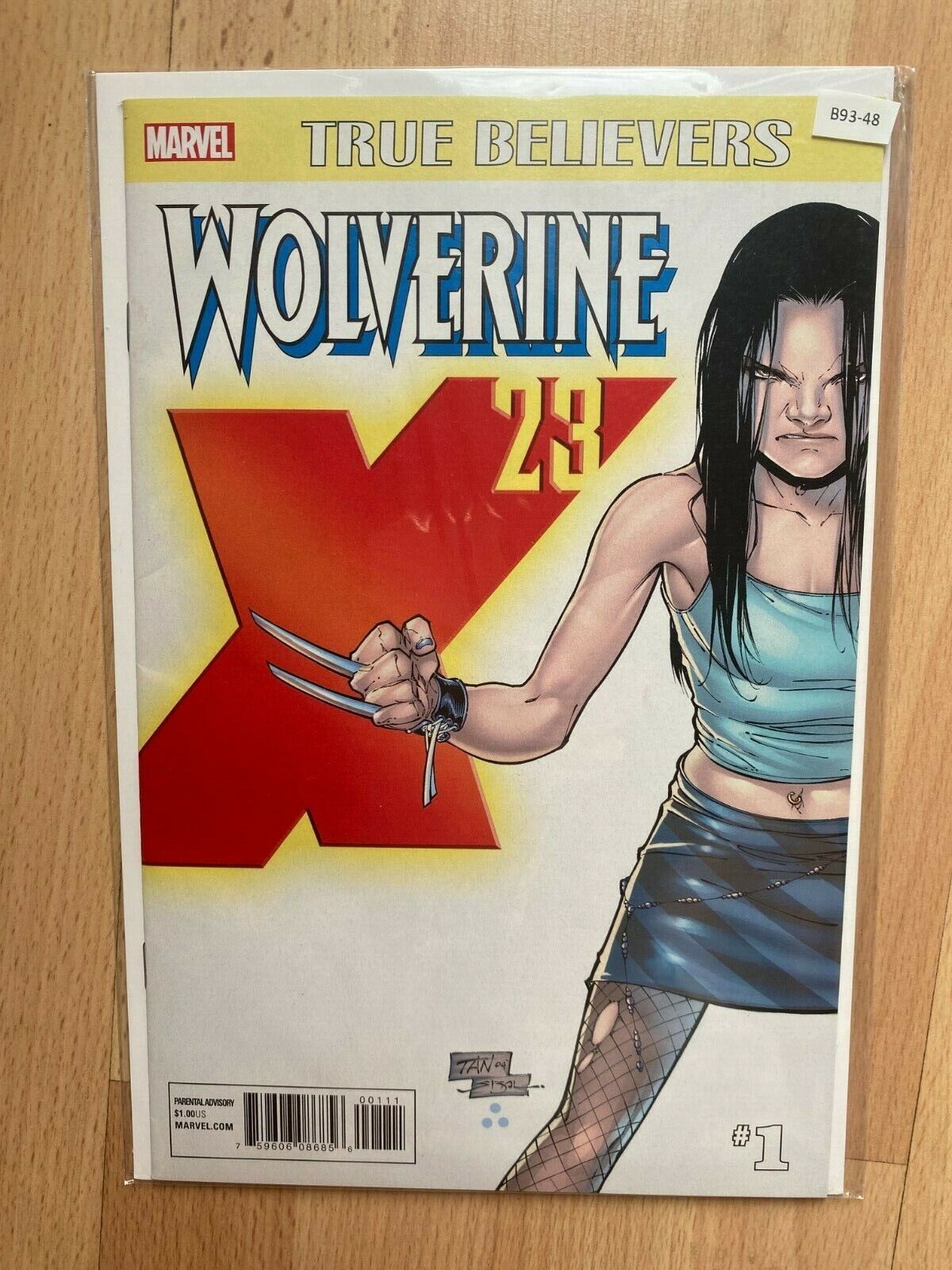 True Believers 1 Wolverine X-23 - Comic Book - B93-48
