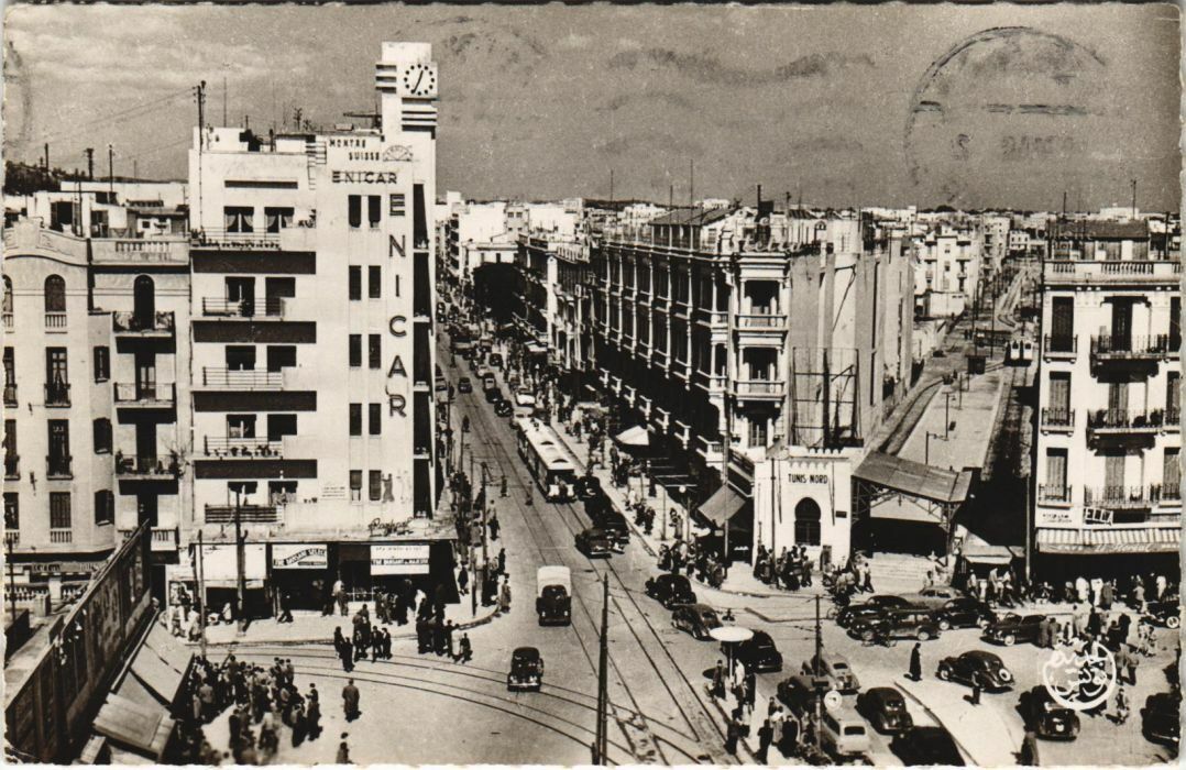 CPA AK TUNISIA Tunis Place Anatole France (1102507)