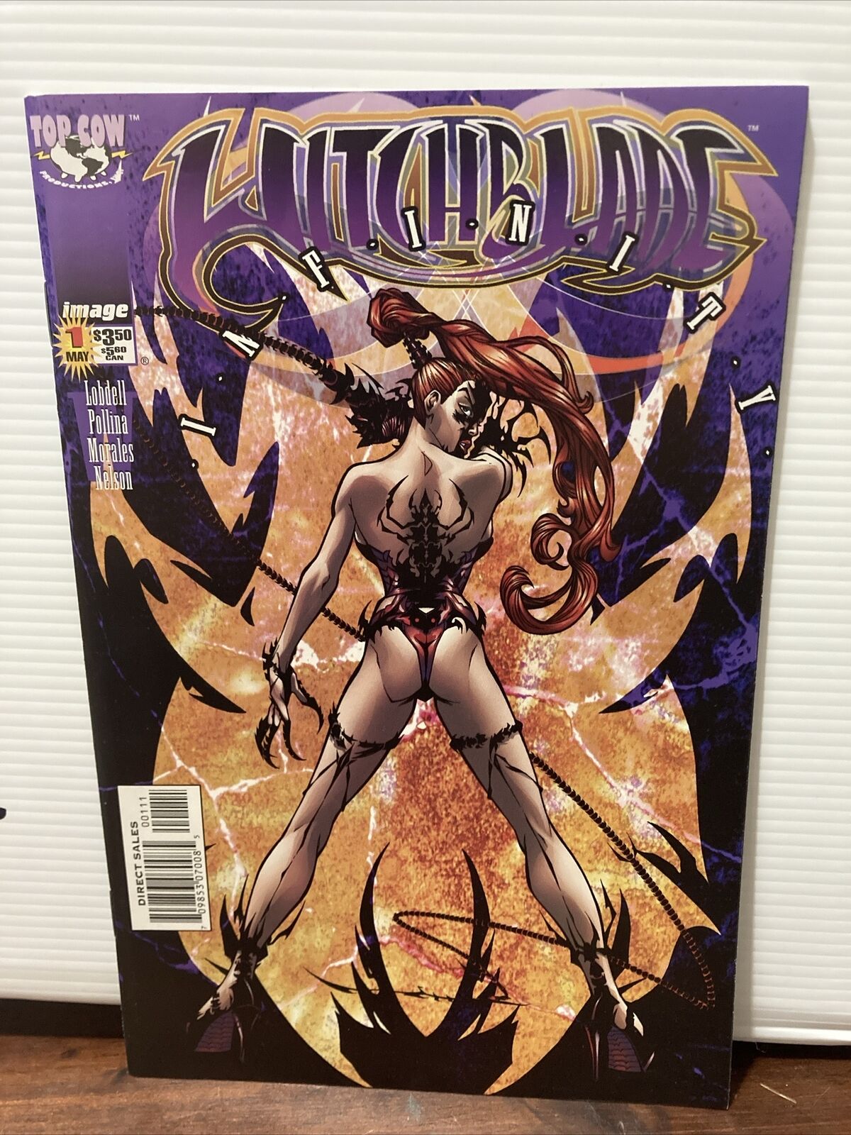 Witchblade INFINITY #1 May 1999 Image Top Cow Comics LOBDELL POLLONA MORALES