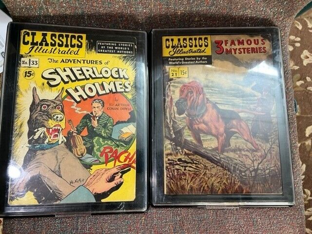 lot of 2 classics illustrated comics 