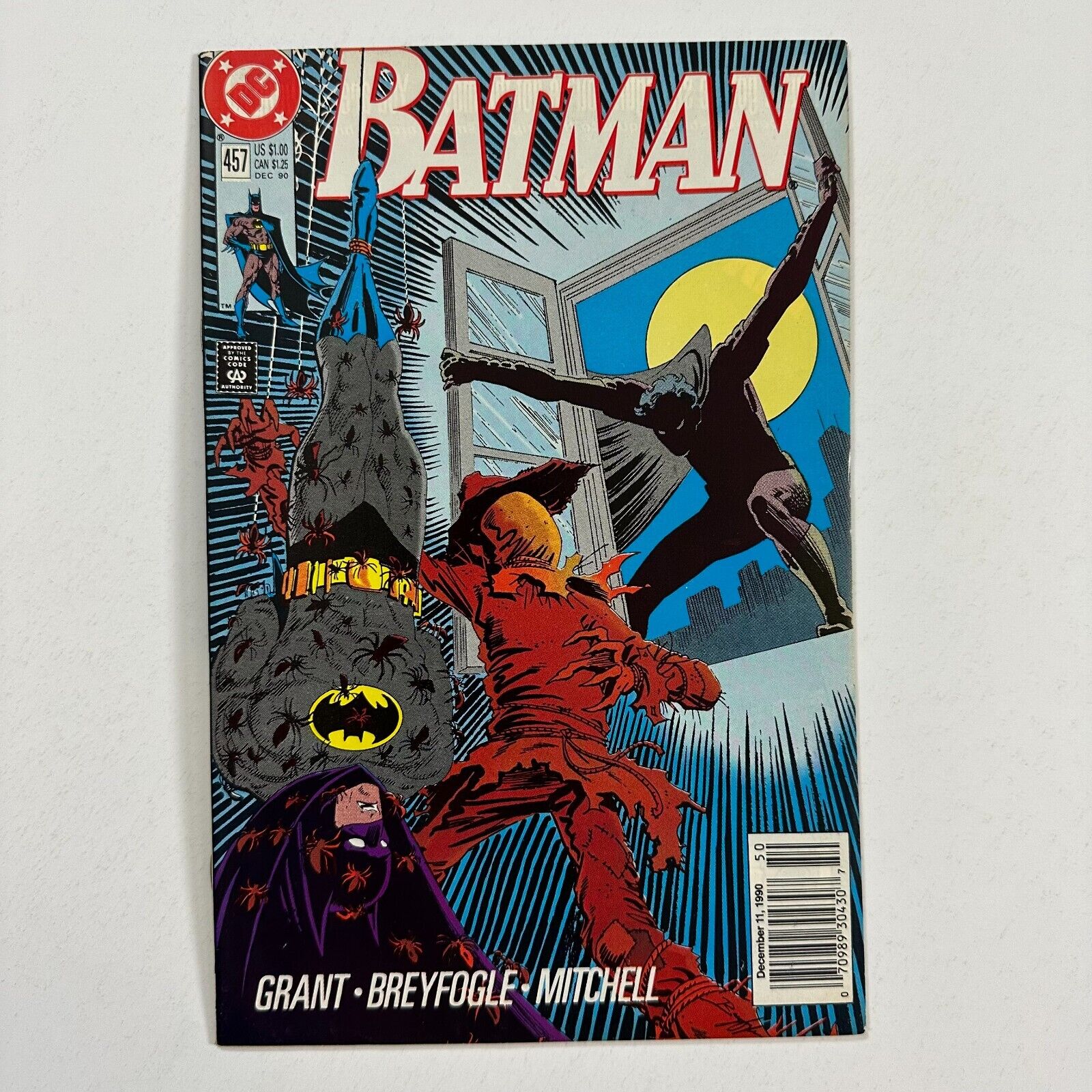 BATMAN 457 NEWSSTAND 1ST APPEARANCE TIM DRAKE AS ROBIN (1990, DC COMICS)