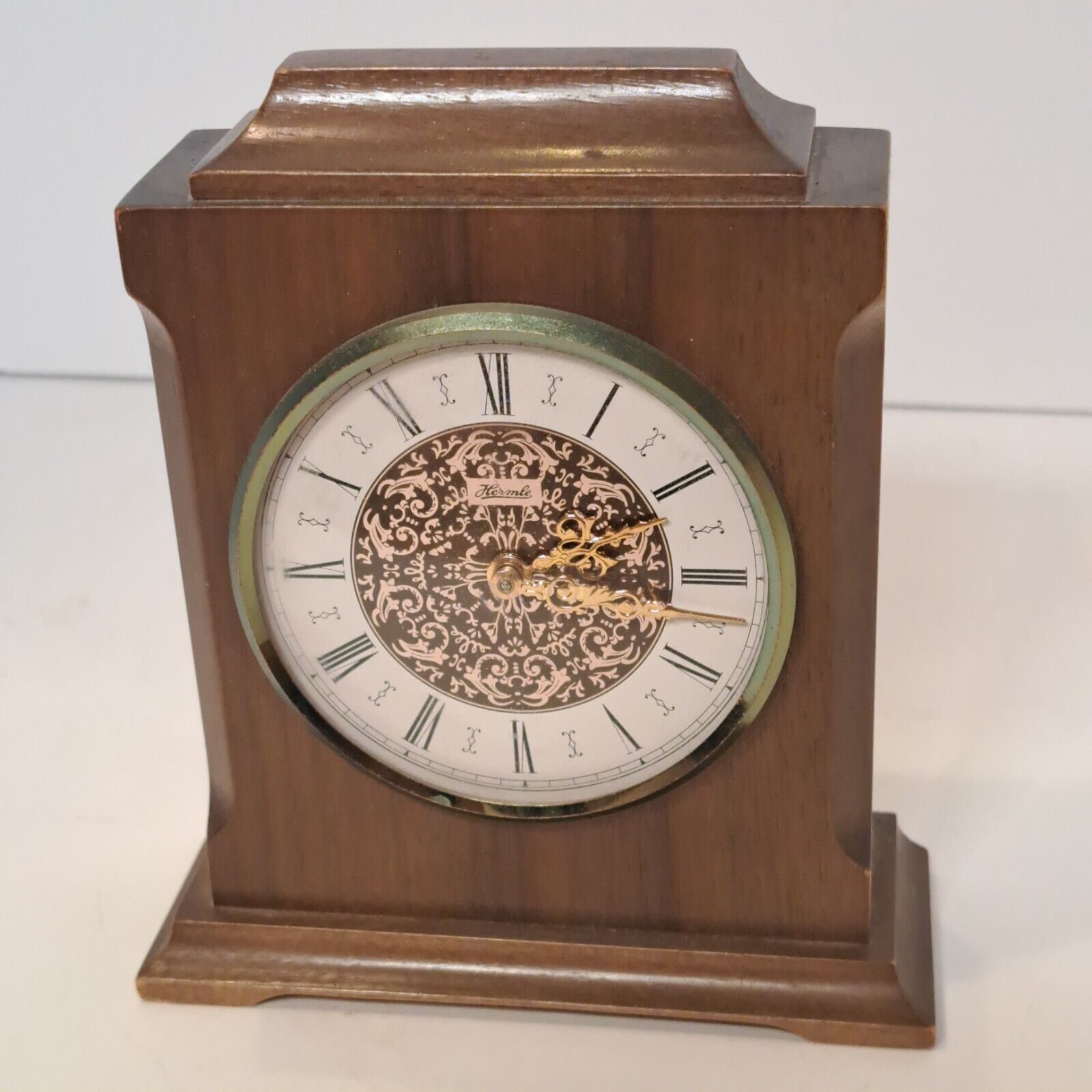 Small Hermle Desk Clock -  Display only or for parts (not in working order)