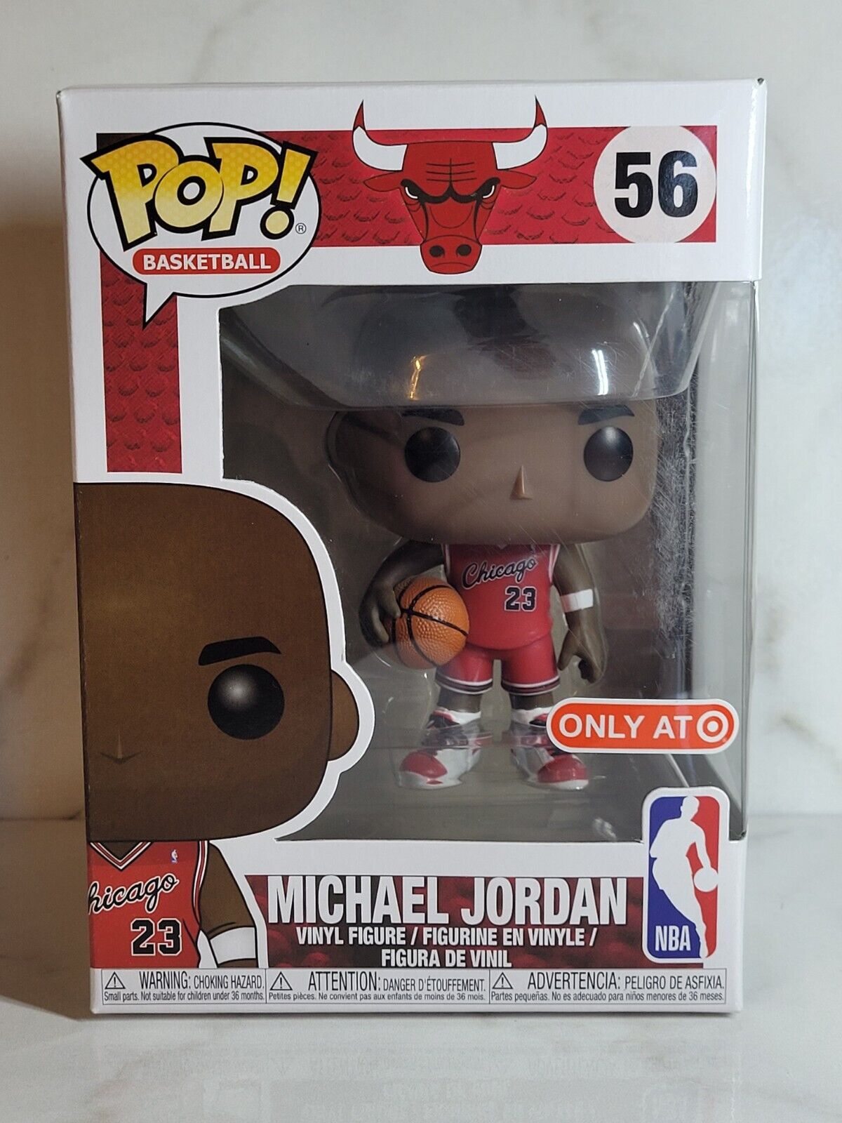 Michael Jordan Funko Pop Chicago Bulls NBA #56 Target Exclusive 
