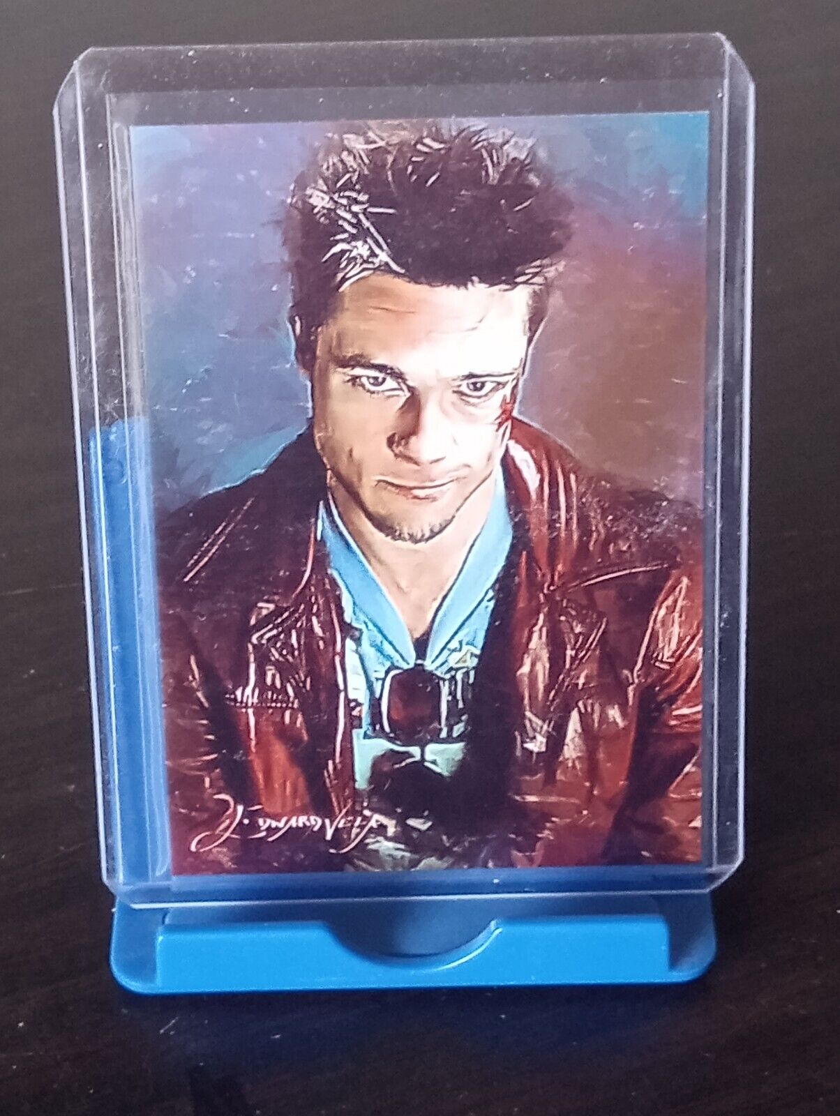 M17 Fight Club Tyler Durden #1 - ACEO Art Card Signed by Edward Vela 5/50