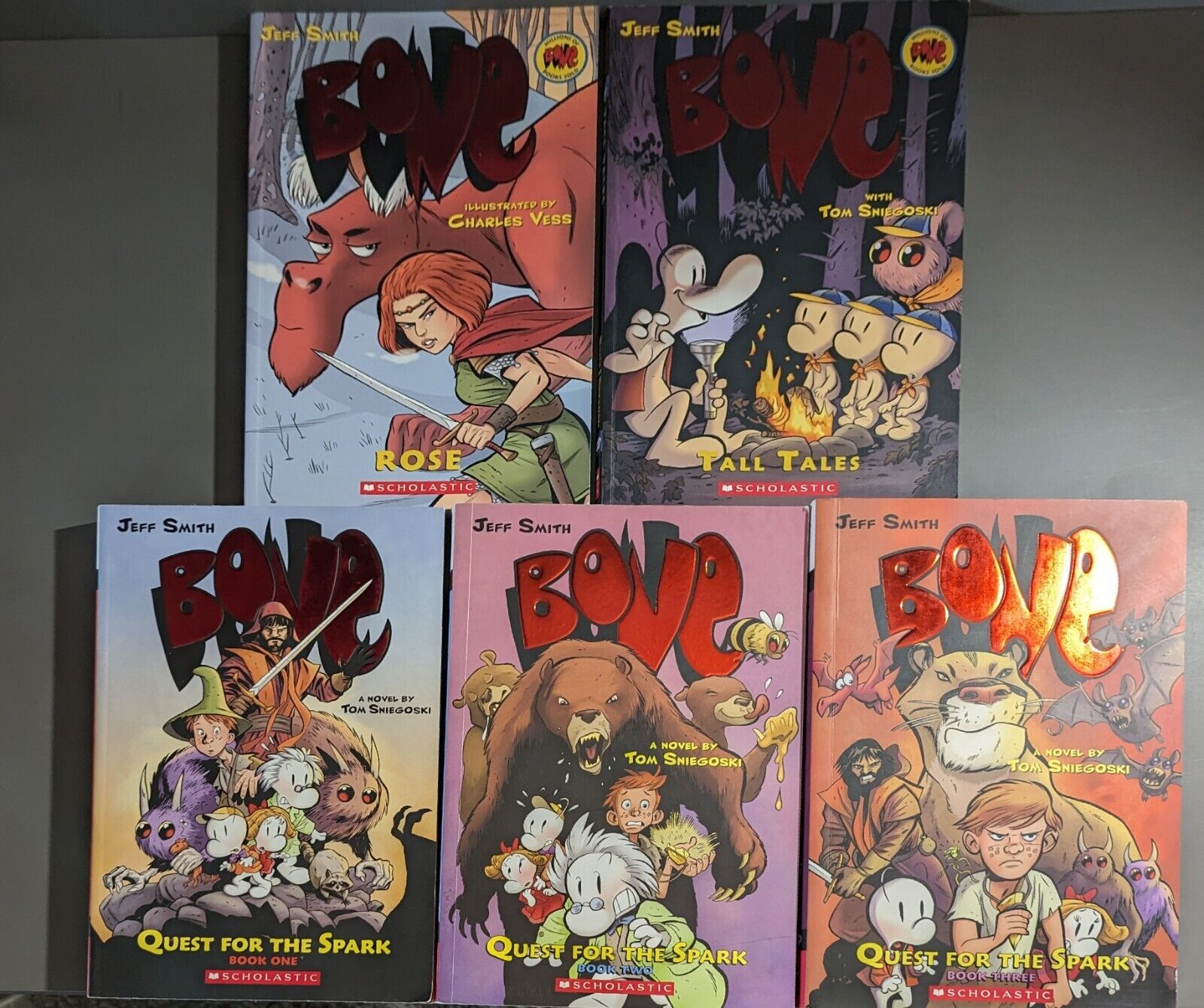 Jeff Smith's BONE Sequel Comics Lot