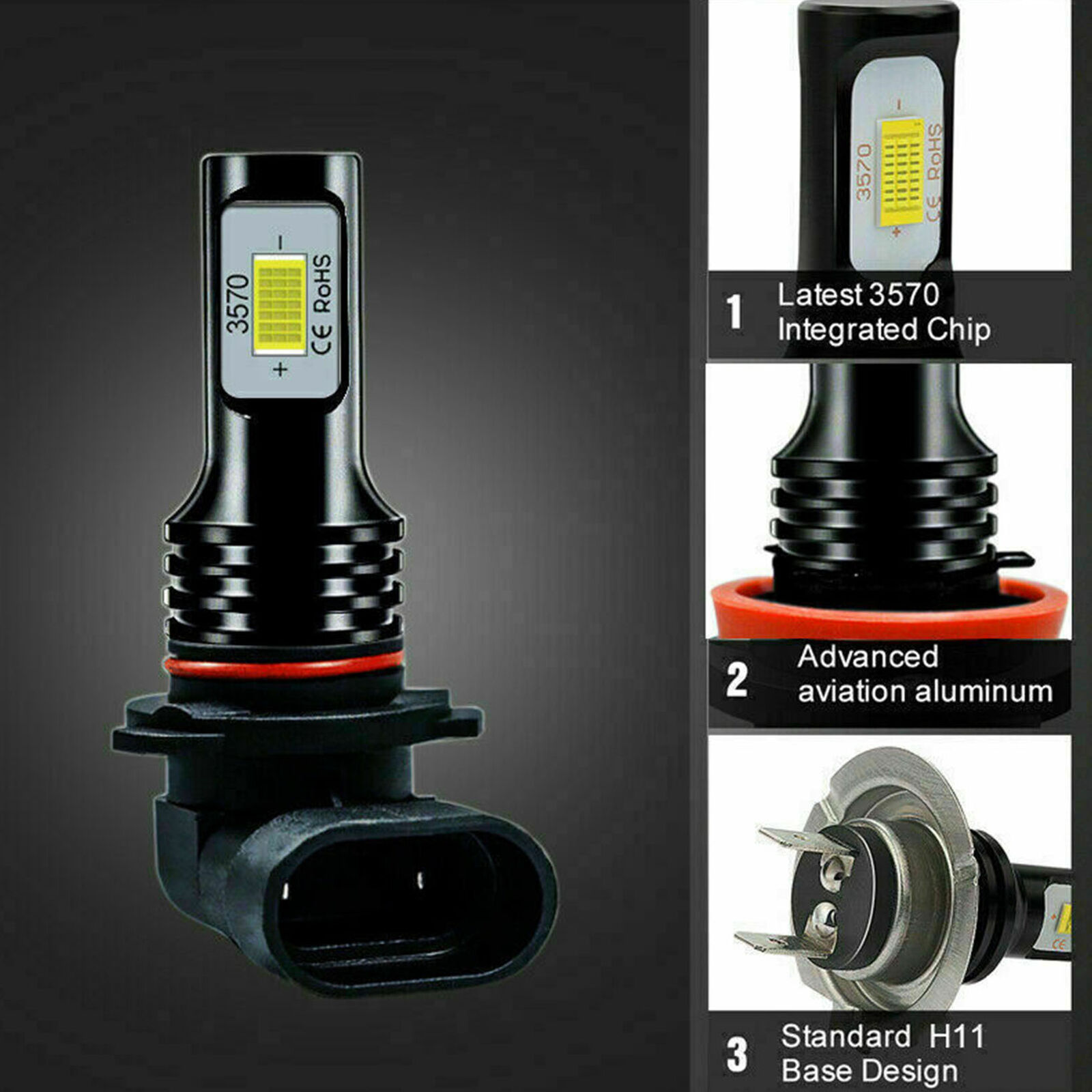 FlipLight Super Bright LED Flashlight for ZIPPO Lighter Cases
