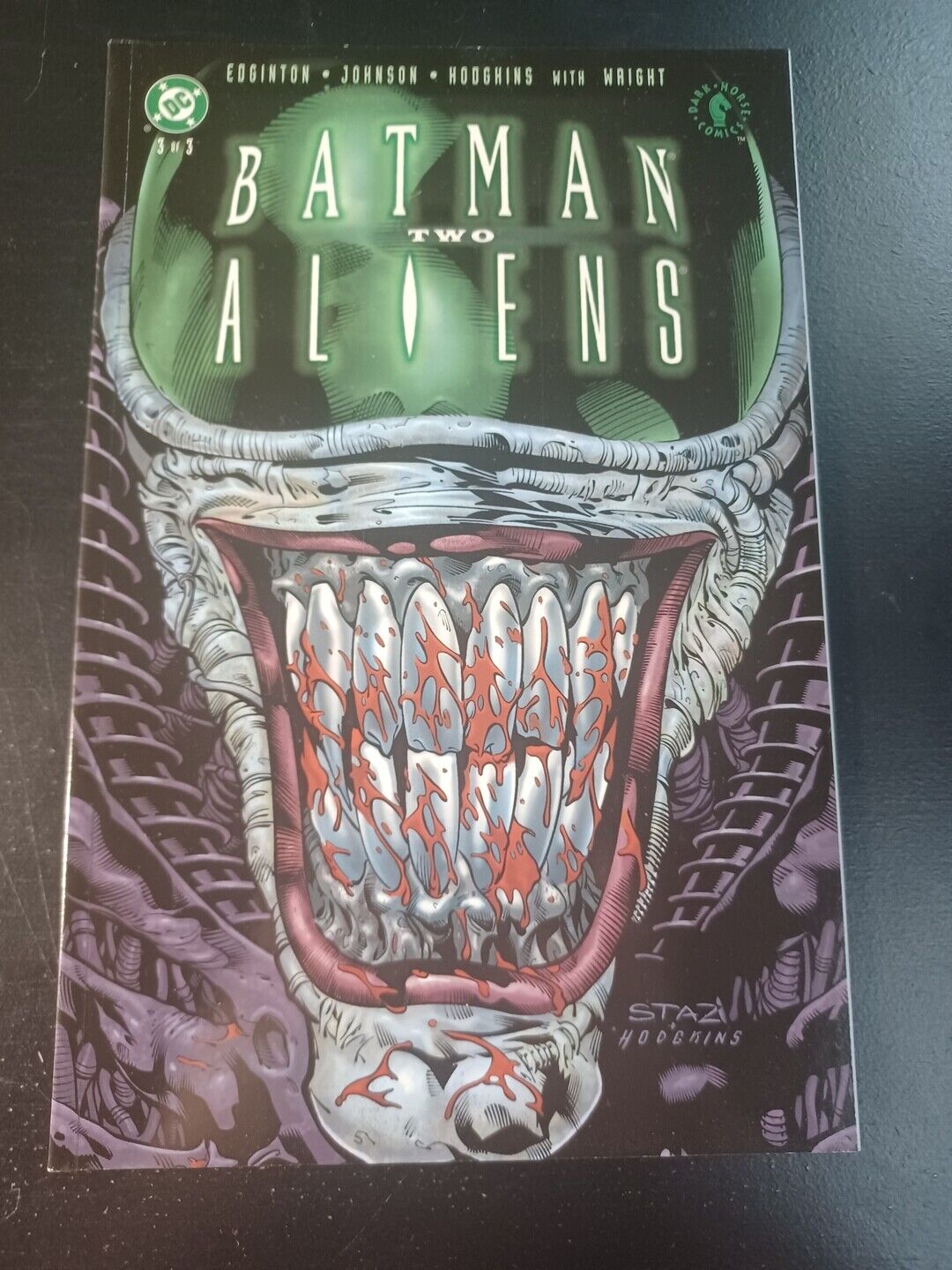 Batman Aliens Two #3 NM- DC Comics c213
