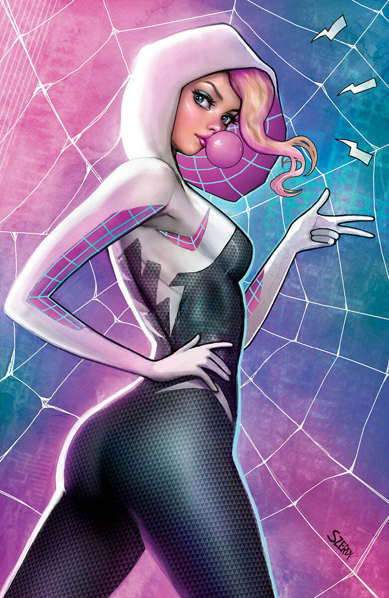 SPIDER-GWEN: THE GHOST-SPIDER #1 UNKNOWN COMICS NATHAN SZERDY EXCLUSIVE VIRGIN V