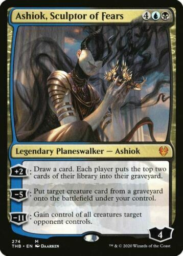 1x ASHIOK, SCULPTOR OF FEARS - Theros Beyond Death - MTG - Magic the Gathering