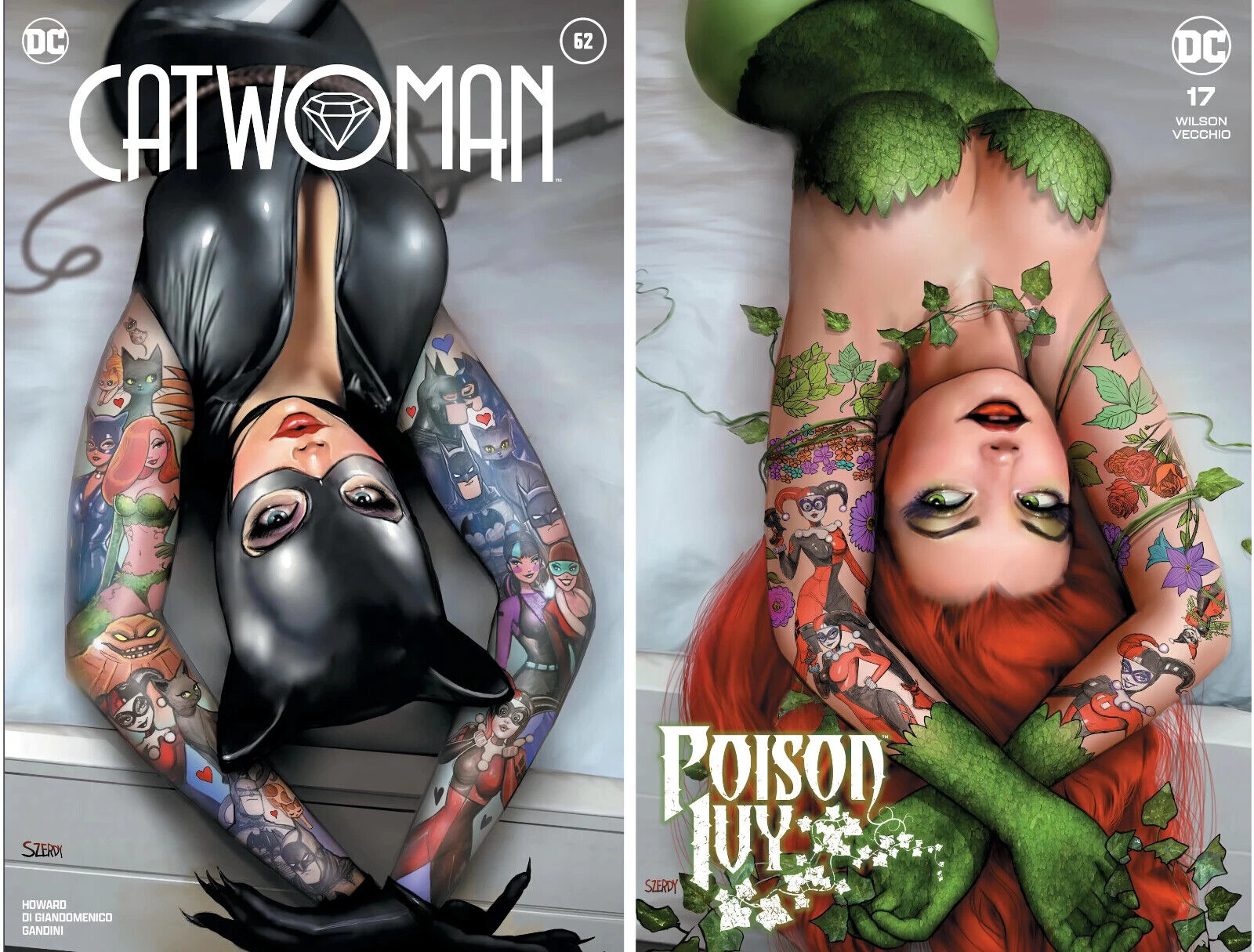 CATWOMAN #62/POISON IVY #17 (NATHAN SZERDY EXCLUSIVE VARIANT SET)