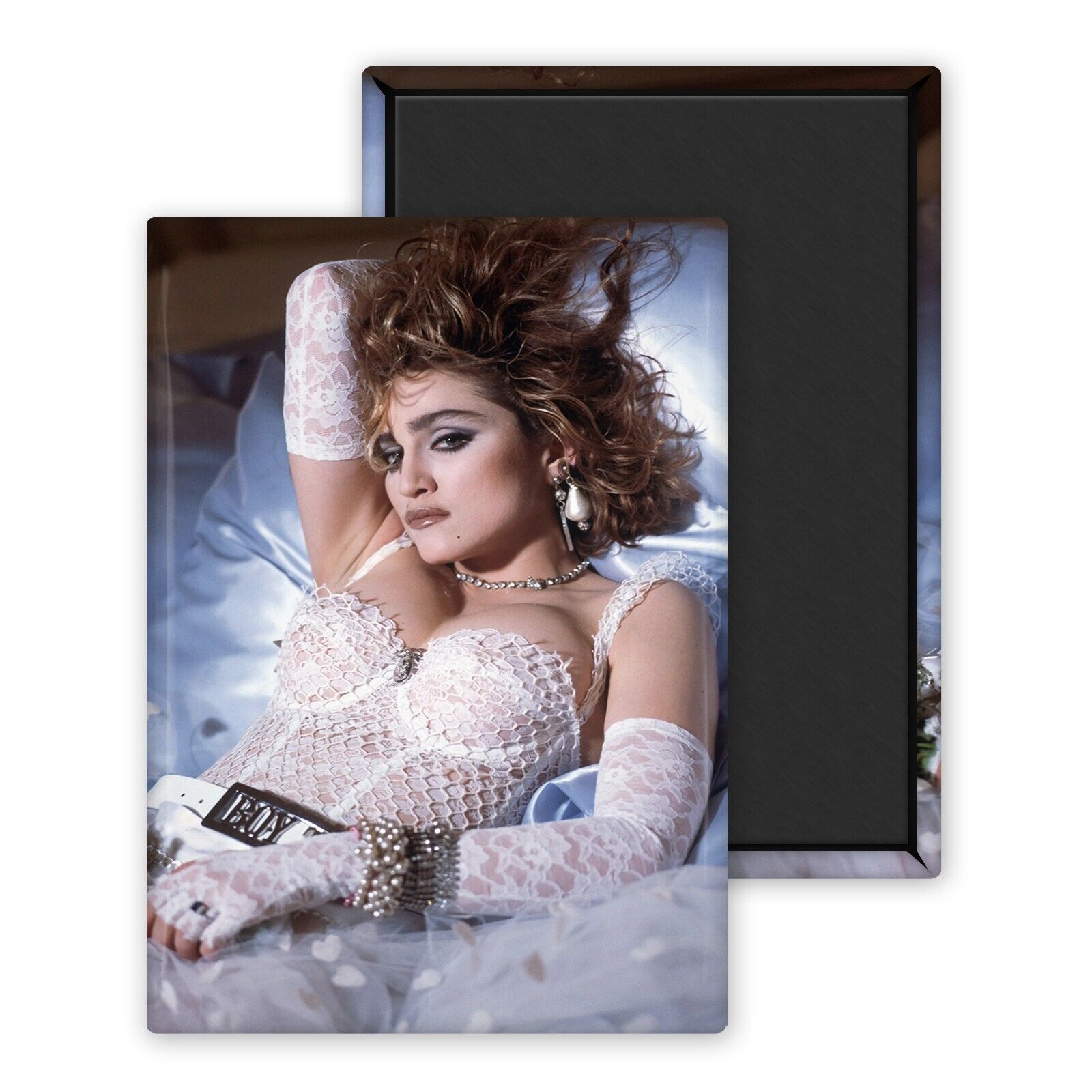Madonna 1 Like a Virgin-Custom Magnet 54x78mm Photo Fridge