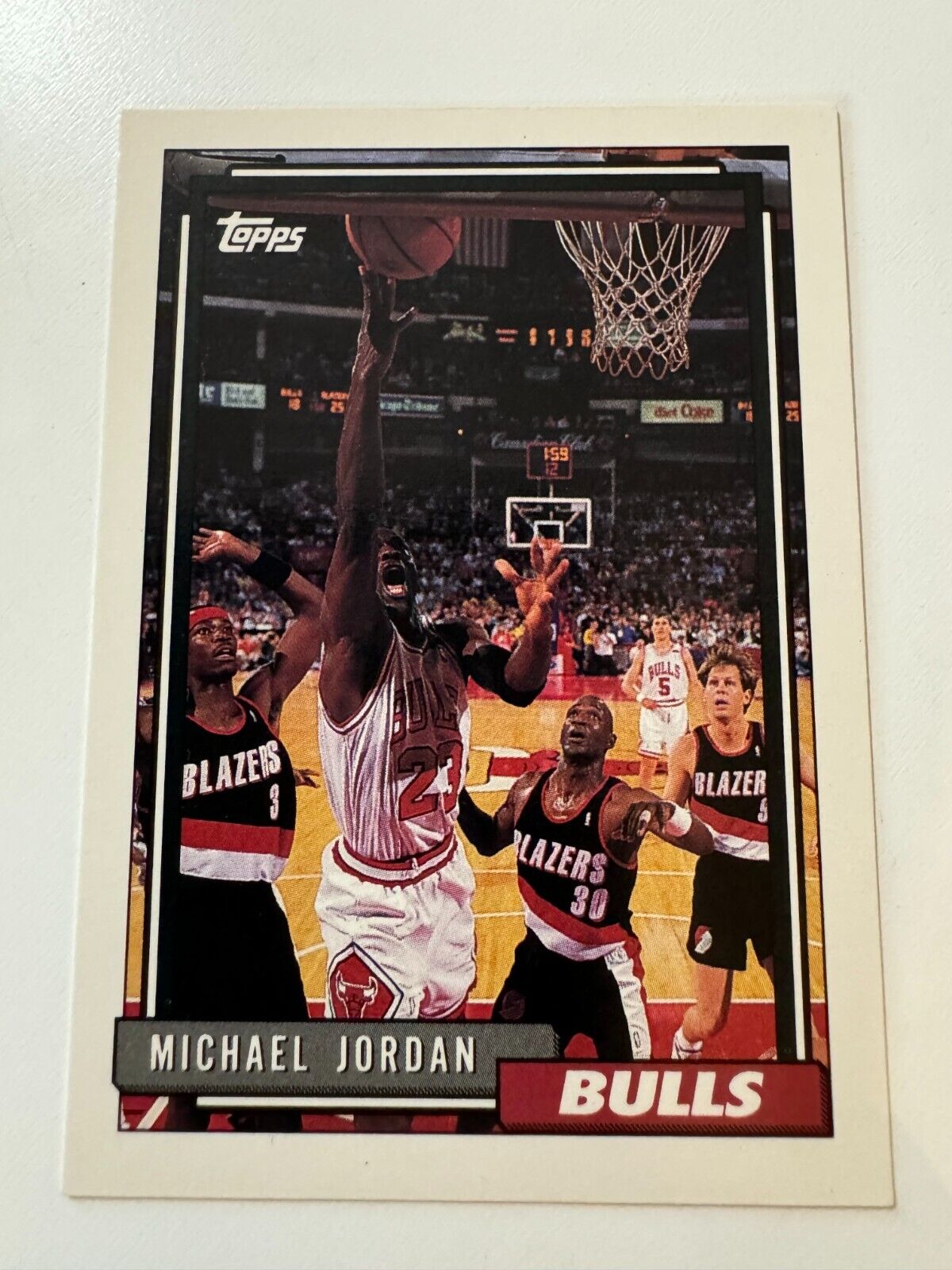 Michael Jordan Topps 141 basketball card