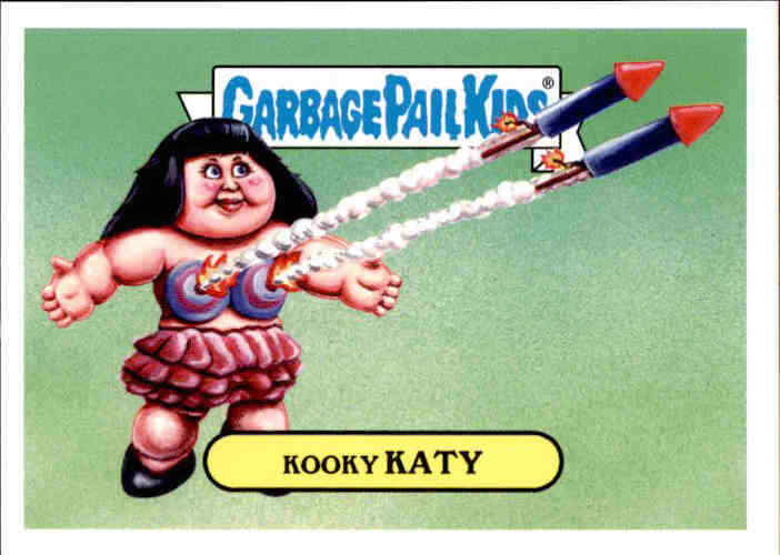 2017 Garbage Pail Kids Empty-V Awards Only 92 Sets Produced Extremely Katy Perry