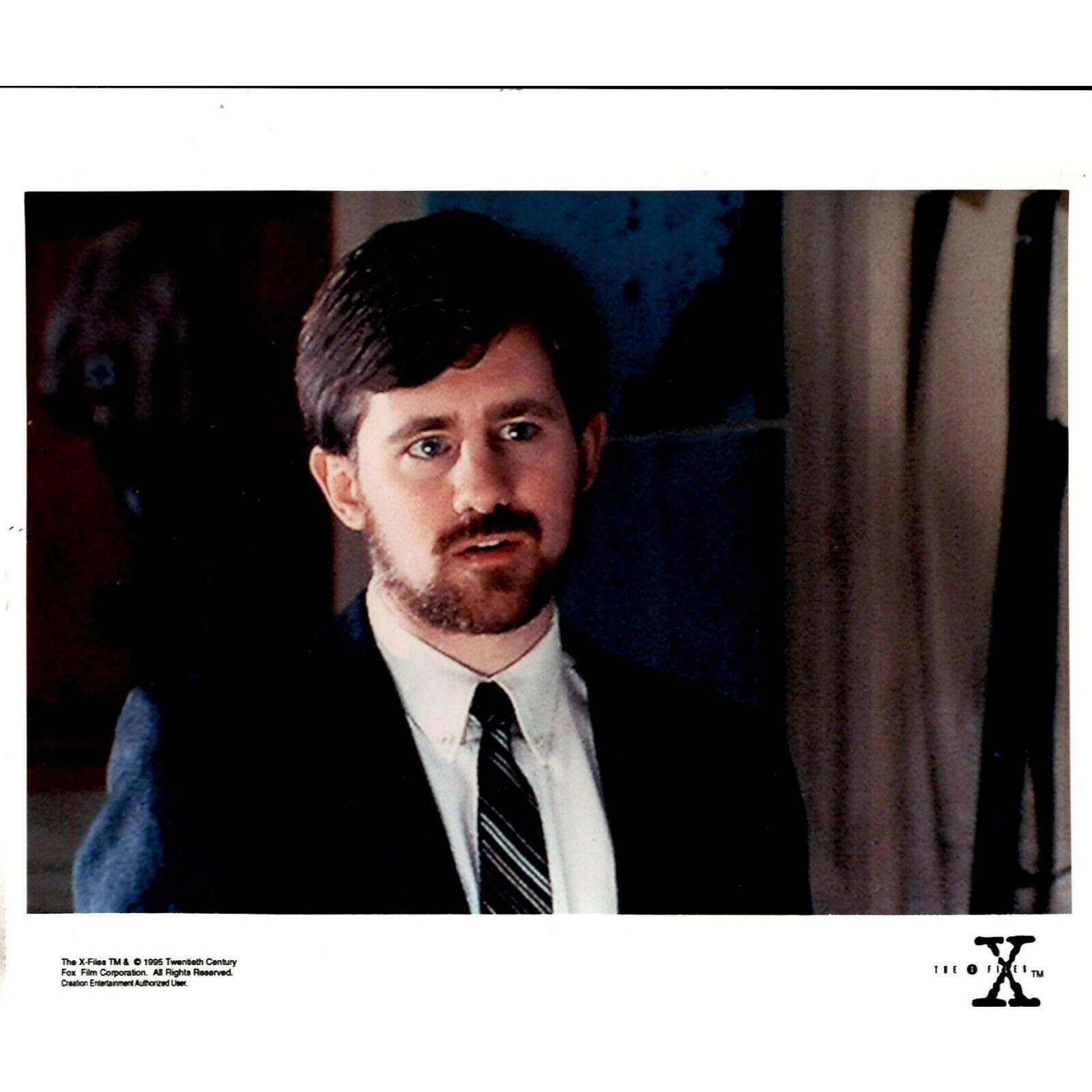 X-files Photo 1995 John Fitzgerald Byers Bruce Harwood Color Vintage
