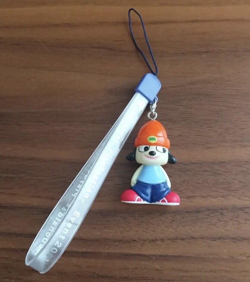 Rare Parappa the rapper × Snoy 2001 Strap Mini Figure PlayStation CHARACTERS JP