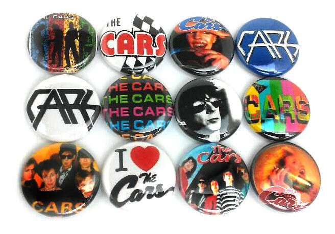 12 THE CARS - ONE Inch Buttons 1\