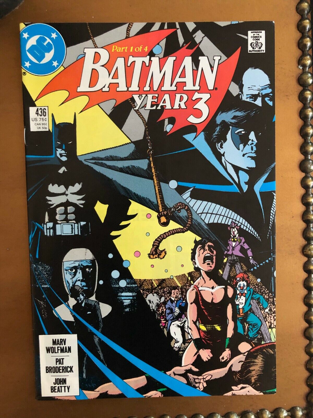 Batman #436 - 1st Tim Drake - Year 3 - 1989 - (-NM)