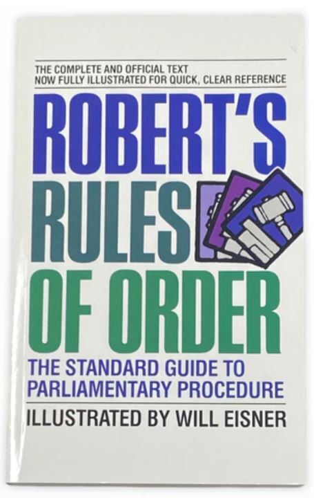New ROBERT’S RULES OF ORDER