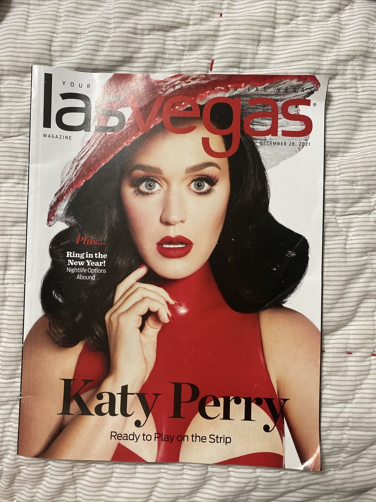 Las Vegas Magazine Featuring Katy Perry Bruno Mars December 26, 2021 Play Tour