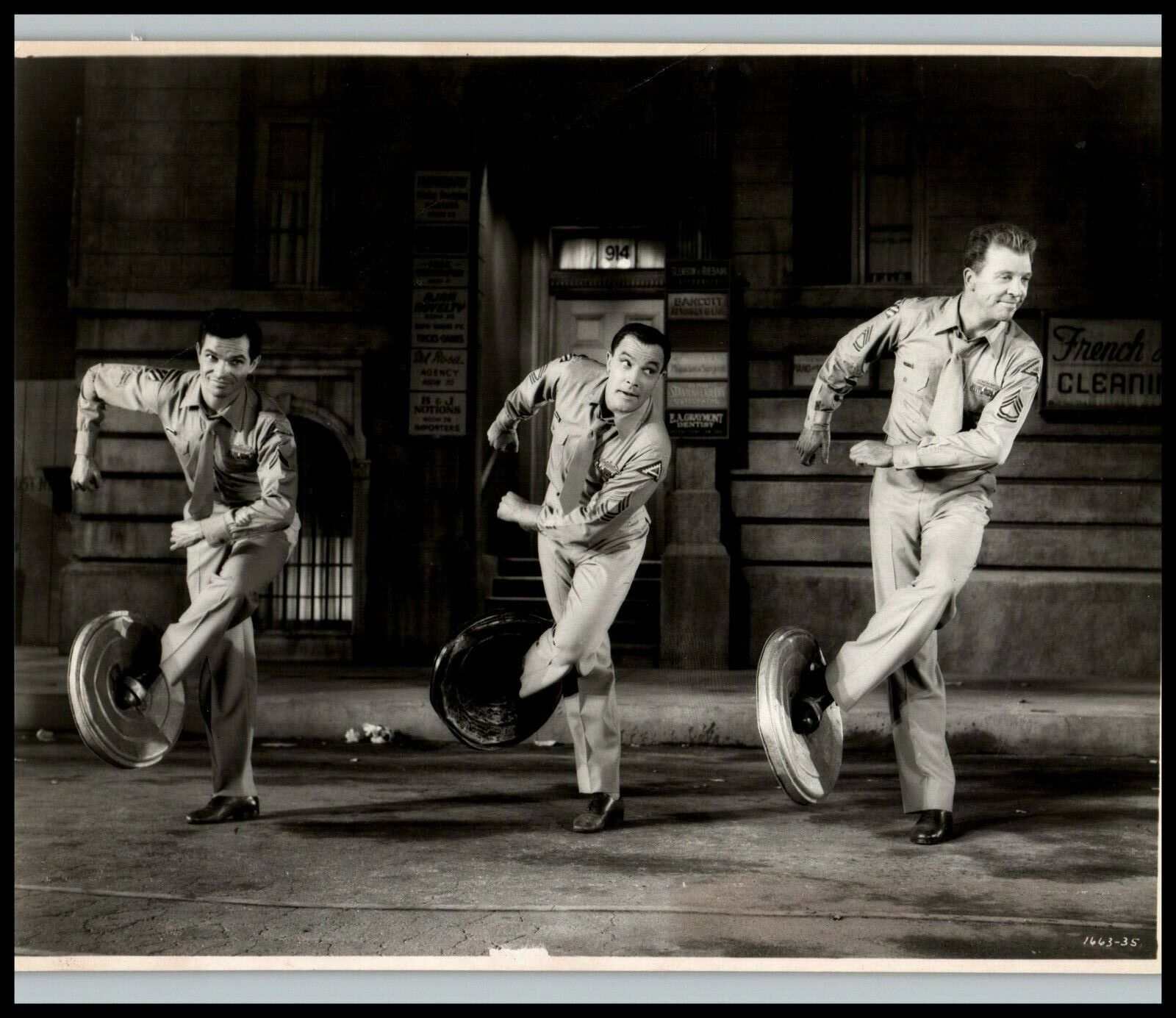 GENE KELLY Dan Dailey + Michael Kidd in It\'s Always Fair Weather 1955 PHOTO C 13