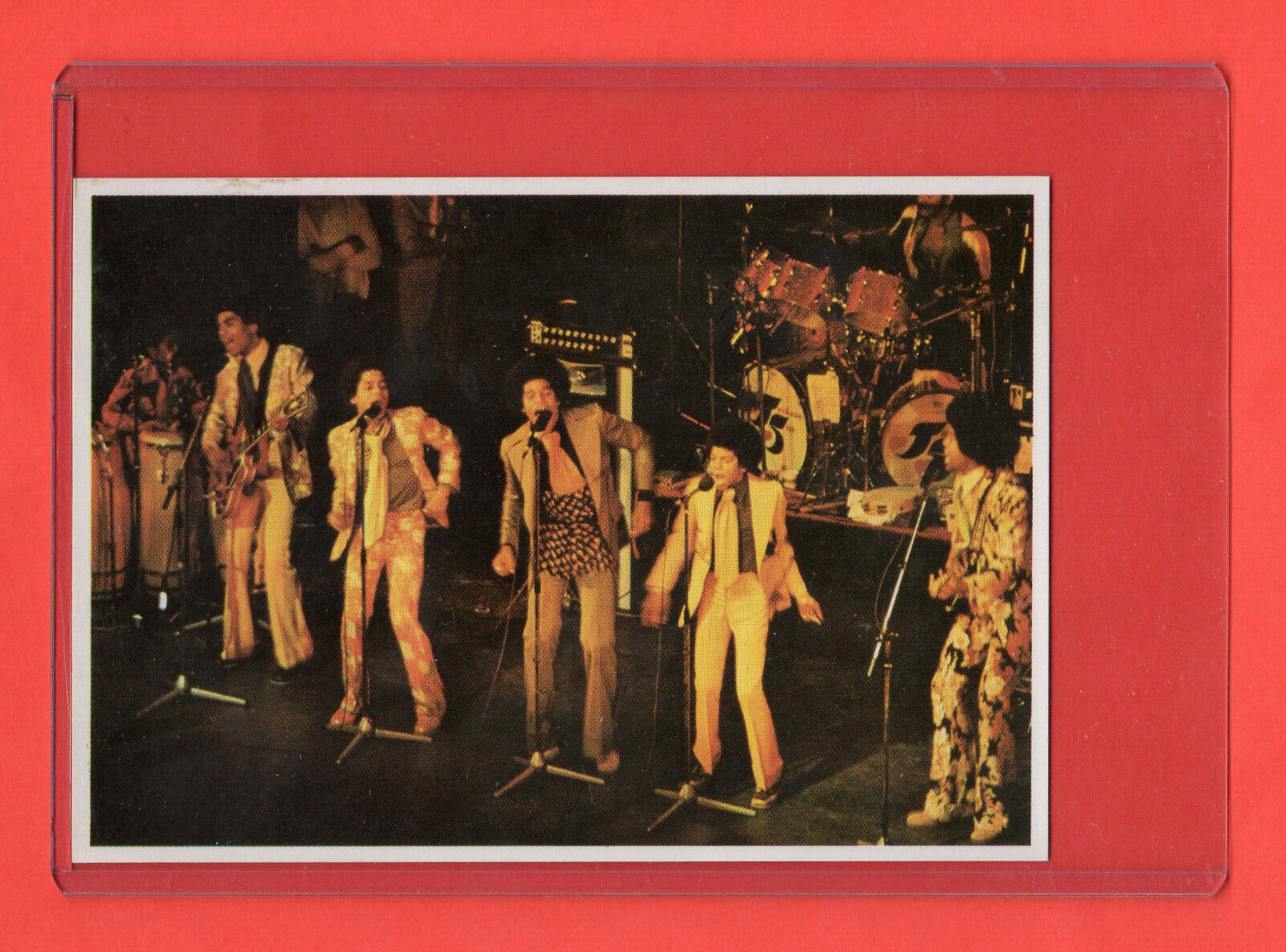Michael Jackson/Jackson Five 1974 Panini Top Sellers card  Nrmnt Rare