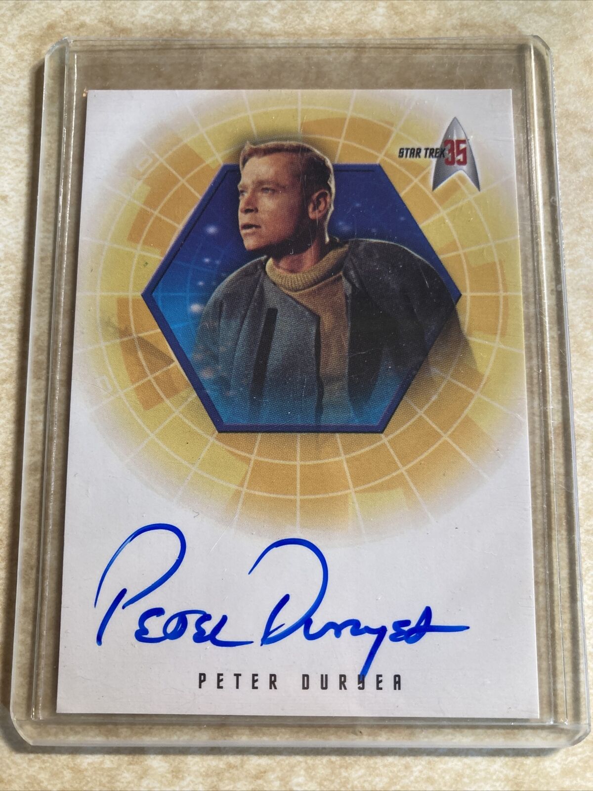 Star Trek 35th Peter Duryea “Jose Tyler” Autograph Card Signed Rittenhouse A32