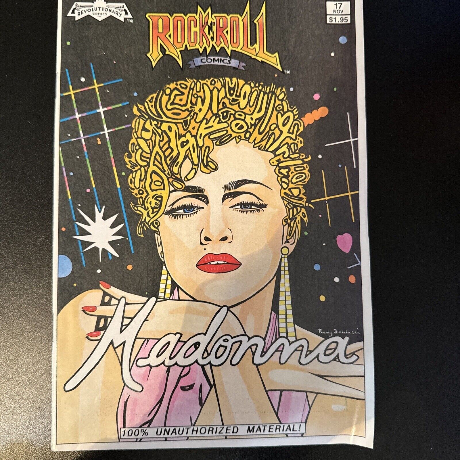 Madonna Rock N Roll Comics #17 Nov 1990, Revolutionary Comics