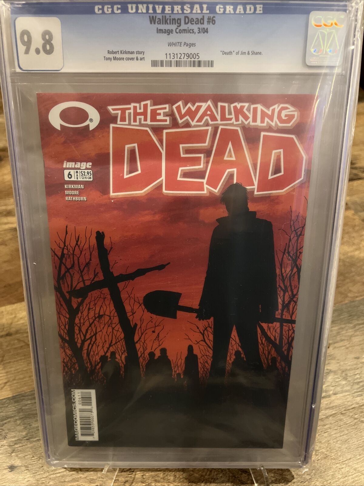 The Walking Dead Comic 6 Graded CGC 9.8