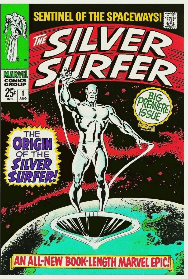 Facsimile reprint covers only to SILVER SURFER #1 - (1968)