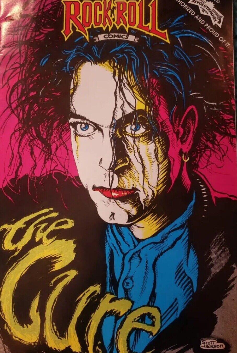 THE CURE Revolutionary-Rock & Roll Comics-First print-Fast Shipping World Wide