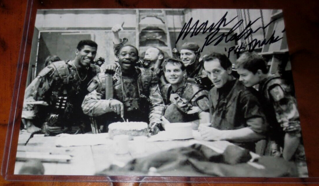 Mark Rolston as Drake in Aliens signed autographed photo