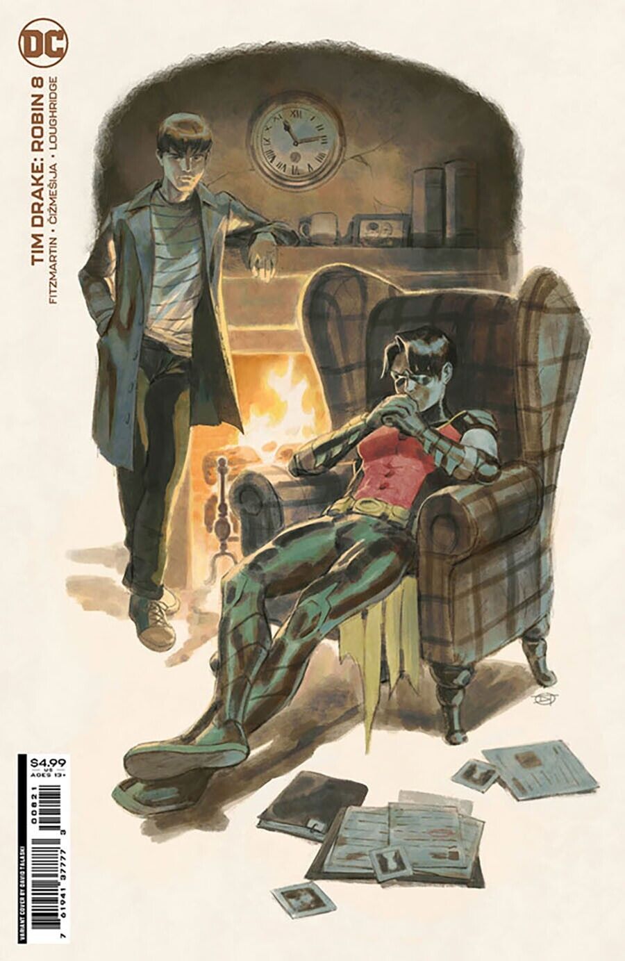 Tim Drake: Robin #8 2023 Unread David Talaski Variant Cover DC