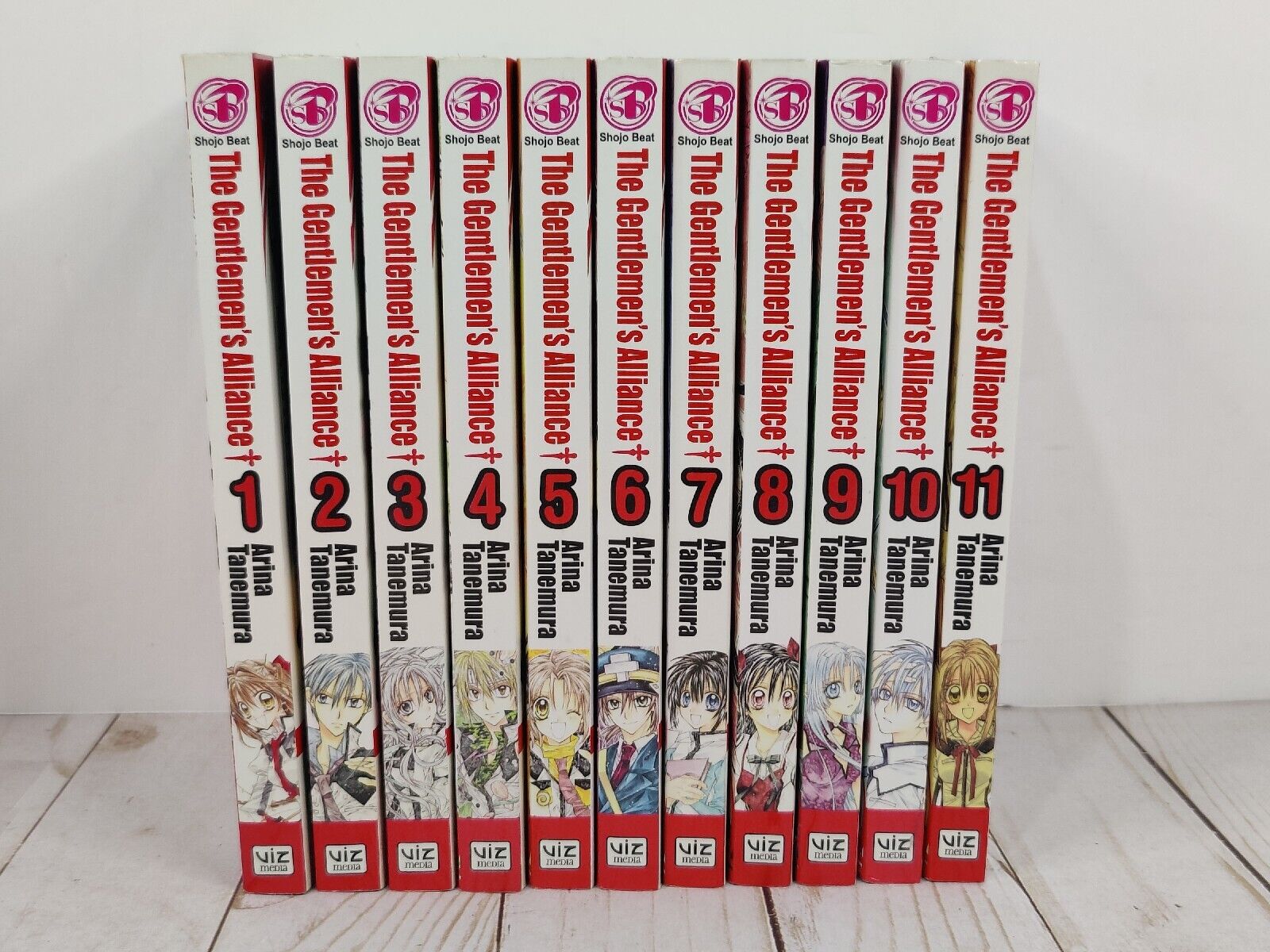The Gentleman’s Alliance Cross Complete Set Vol 1-11 English Manga Arina Tanemur