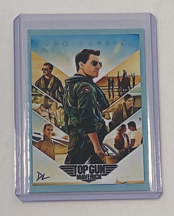 Top Gun Maverick Limited Edition Artist Signed Tom Cruise Card 6/10