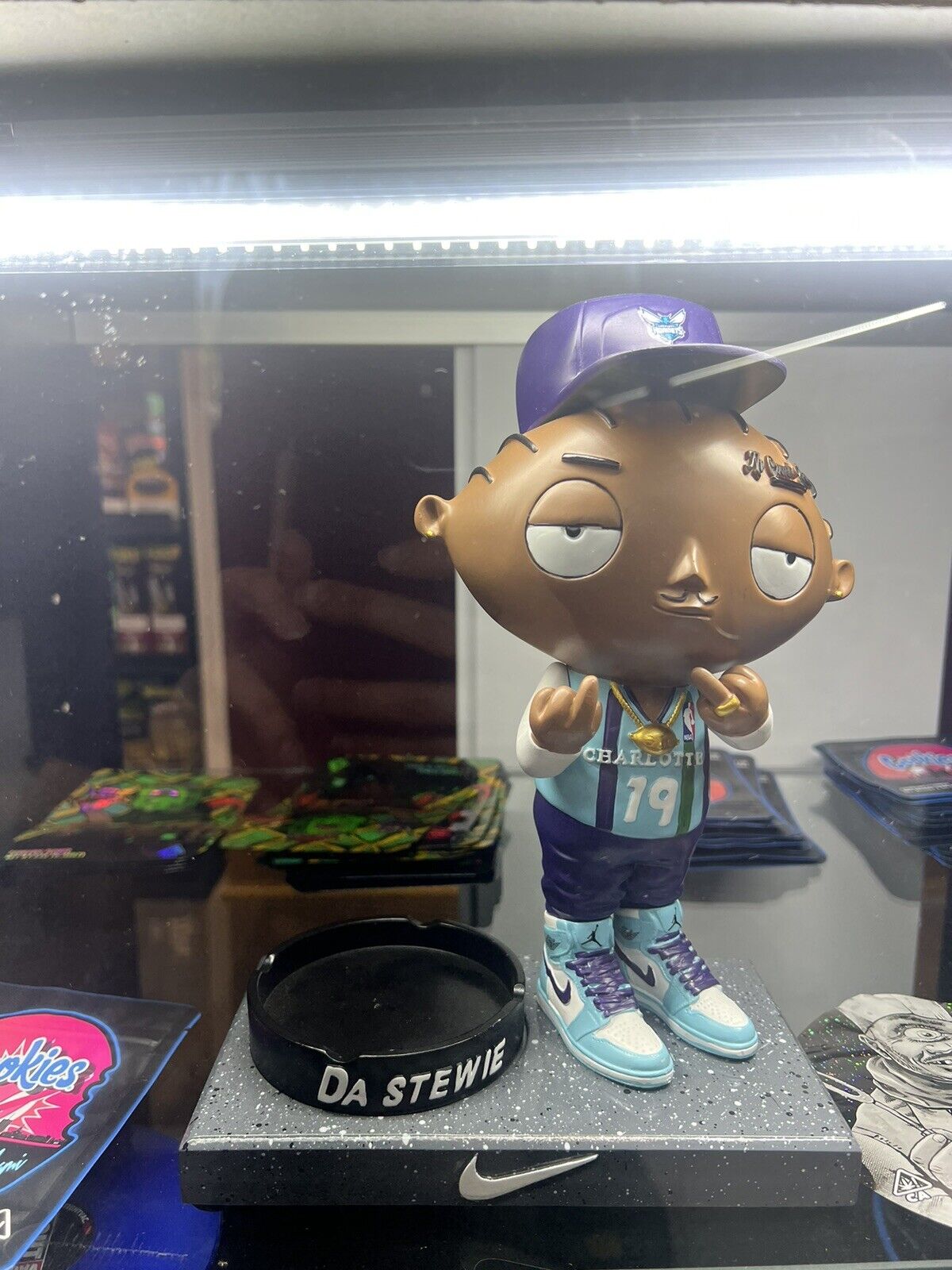 collectibles Da Stewie Ash Tray Stewie From Family Guy  Da Babay Rapper Outfit