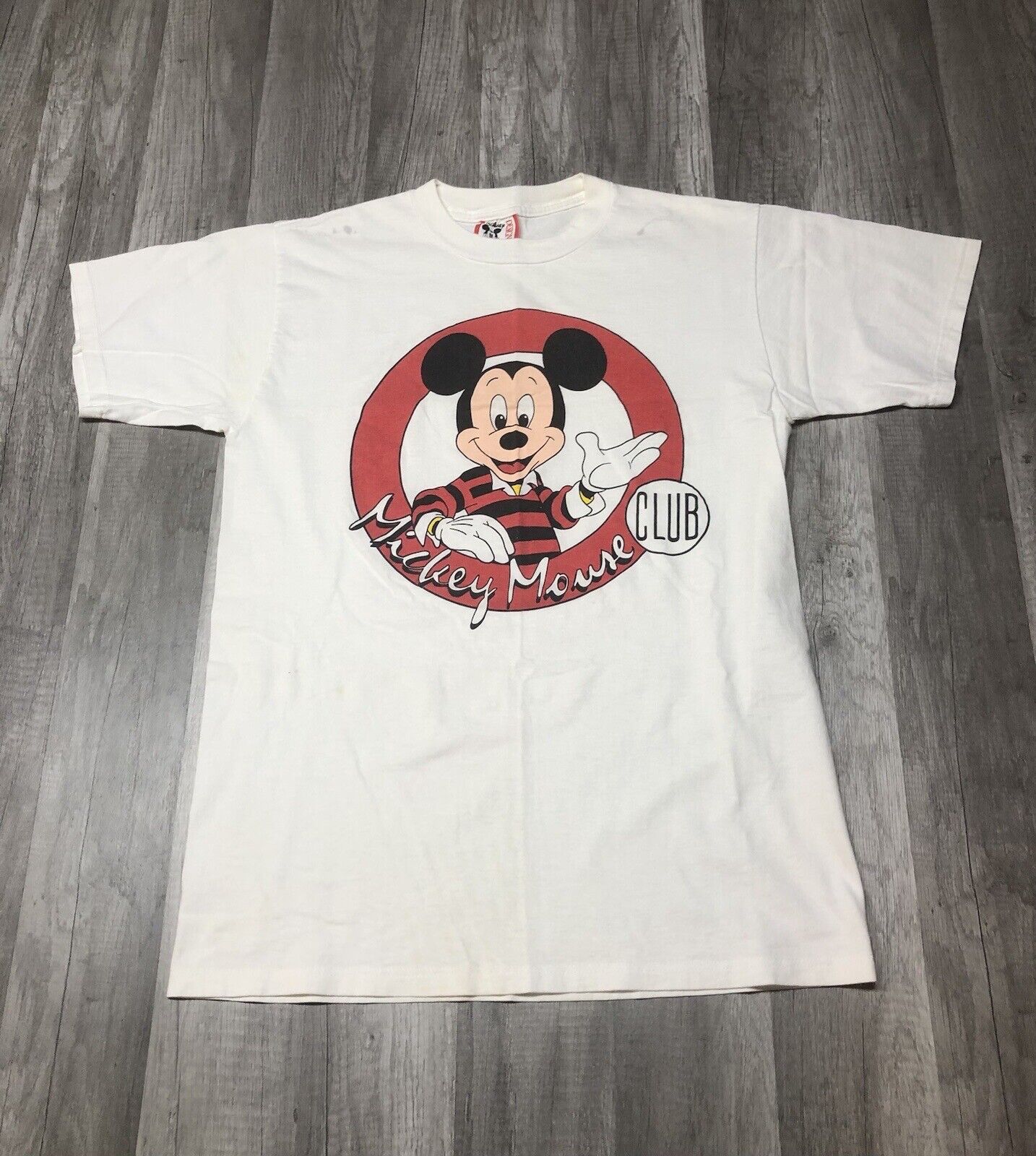 Vintage Disney Designs Mickey Mouse Club Original 90s Medium