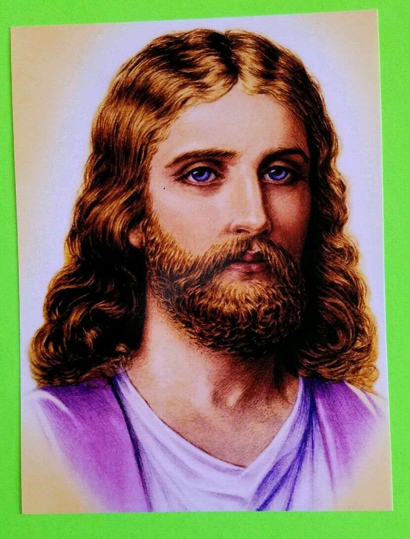 JESUS CHRIST 6x8 ASCENDED MASTER PHOTO PICTURE AQUARIAN GREAT WHITE BROTHERHOOD