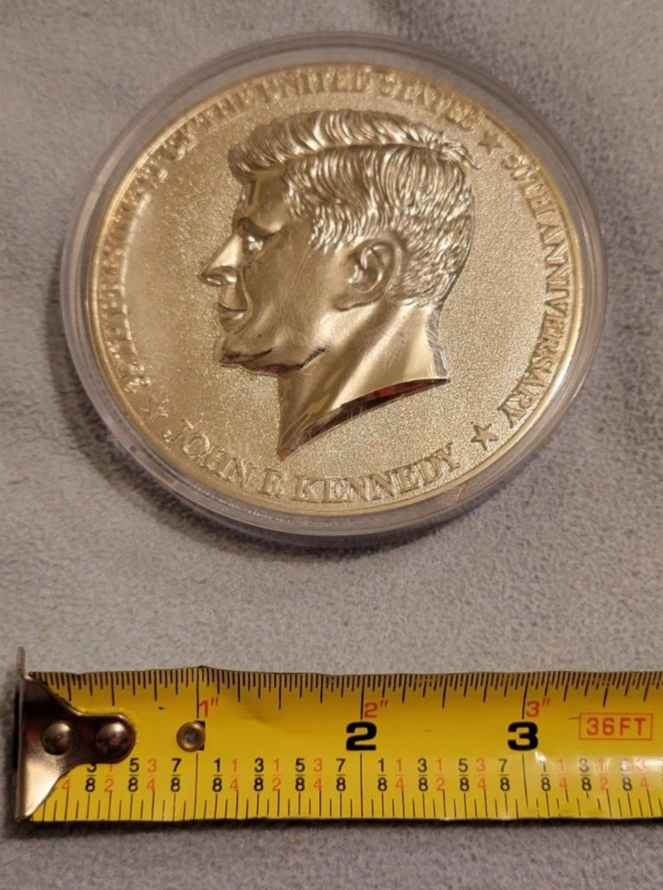 JFK John F. Kennedy President 50th Anniversary Coin 35th President of U.S. POTUS