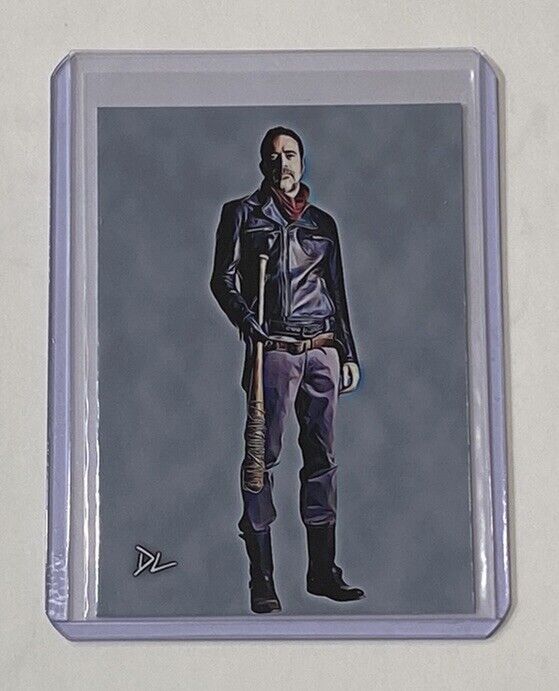 Negan Limited Edition Artist Signed “The Walking Dead” Trading Card 1/10
