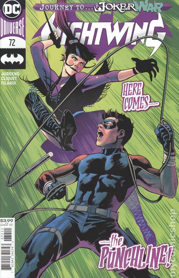 Nightwing #72A Moore VF- 7.5 2020 Stock Image