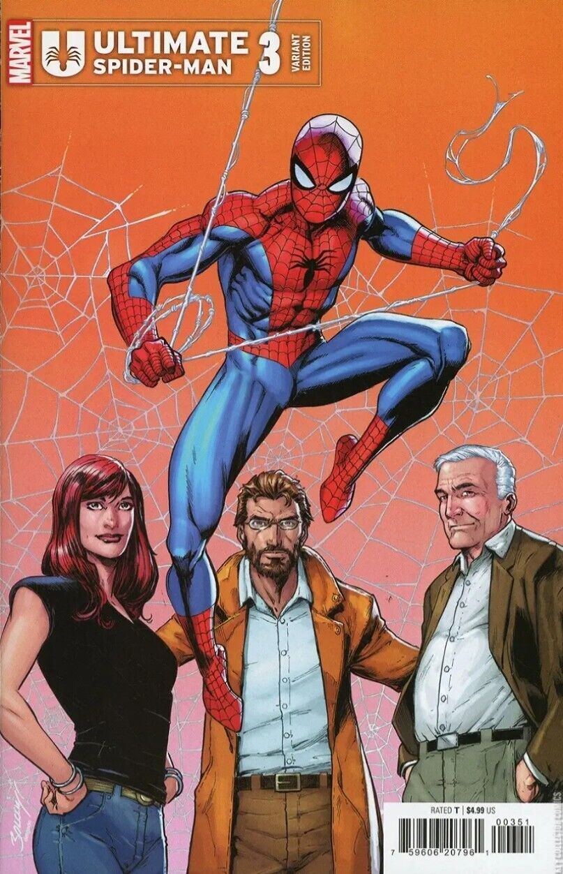 Marvel Comics ‘Ultimate Spider-Man’ #3 (2024) Mark Bagley Variant Cover