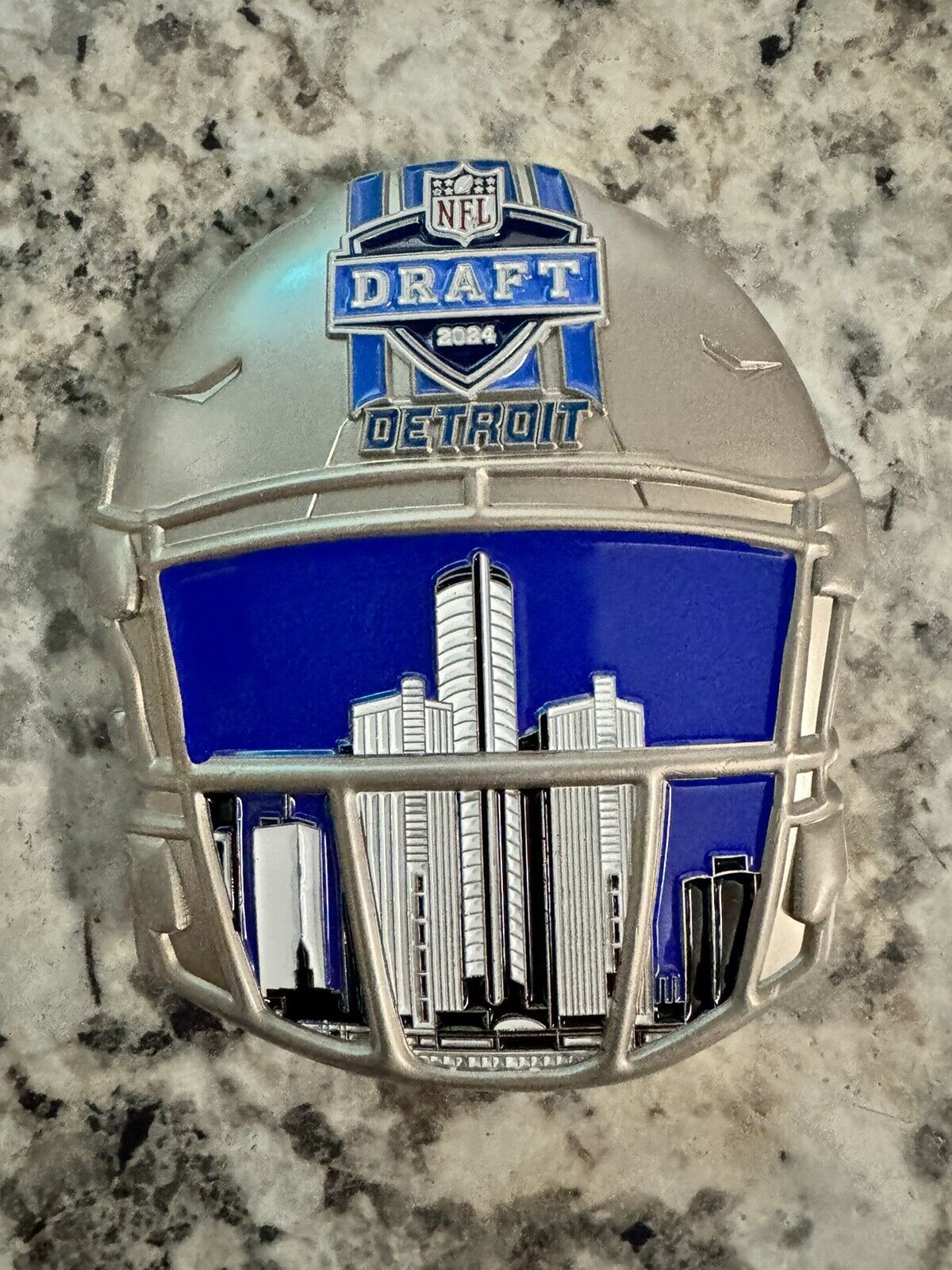 ATF Detroit NFL Draft 3”Challenge Coin Only 120 Made Rare.